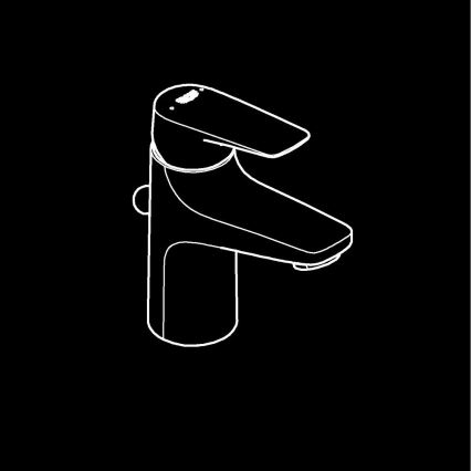 GROHE 23769000 - Miscelatore lavabo START FLOW, cromo lucido