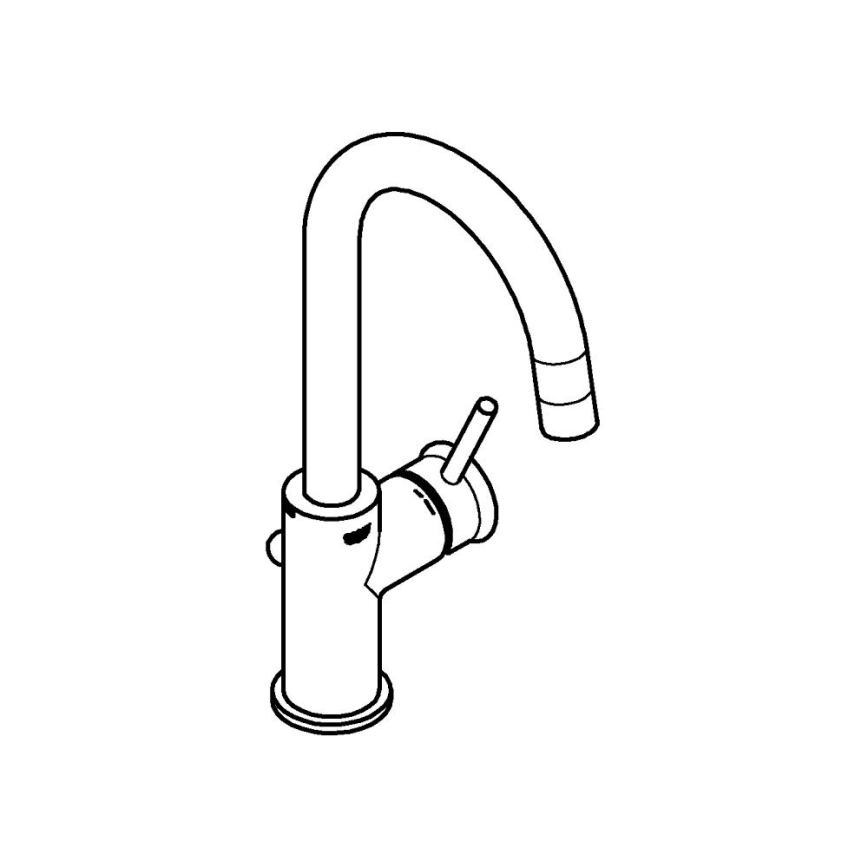 GROHE 23783000 - START CLASSIC Miscelatore lavabo 311 mm Cromo lucido