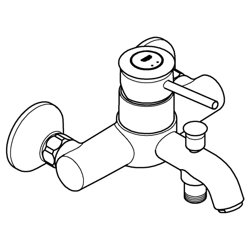 GROHE 23787000 - Miscelatore per vasca START CLASSIC DN 15 cromo lucido