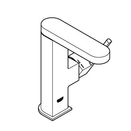 GROHE 23872003 - Miscelatore per lavabo PLUS M, cromato lucido
