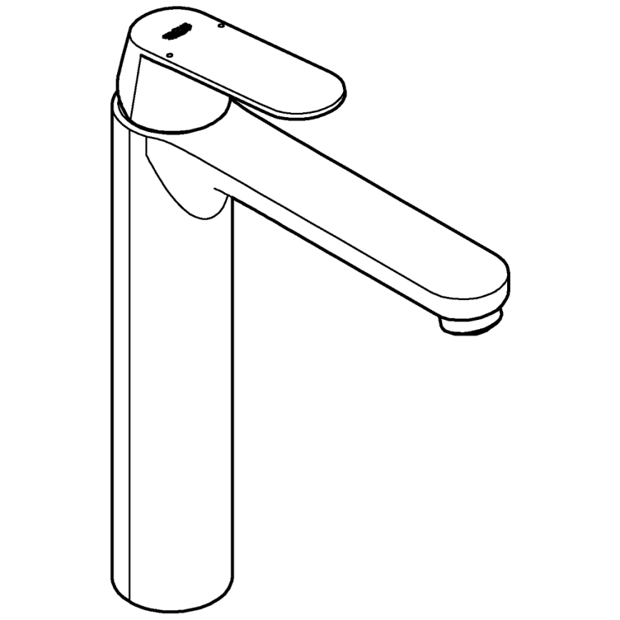 GROHE 23921000 - Miscelatore lavabo EUROSMART COSMOPOLITAN XL, cromo lucido