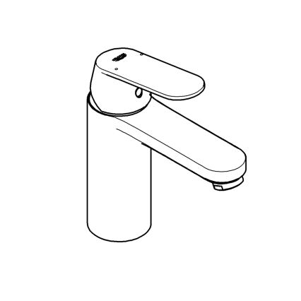 GROHE 23926000 - Lavello mixer DN 15, dimensione M, lucido cromo