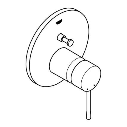 GROHE 24058GL1 - Rubinetto ESSENCE Gold