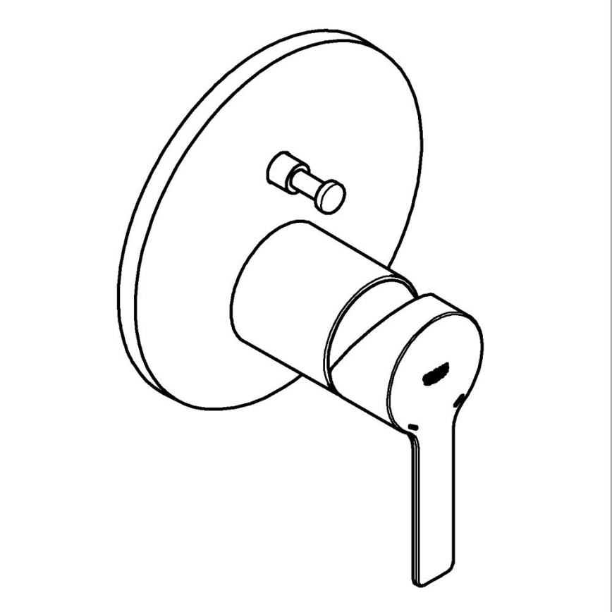 GROHE 24064001 - LINEARE Rubinetto, cromato lucido