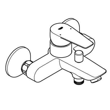 GROHE 24198001 - Miscelatore per vasca DN 15 cromato lucido