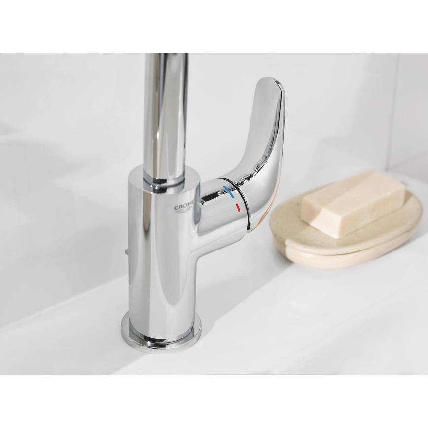 GROHE 24330001 - Miscelatore lavabo EUROSMART, misura L, cromo lucido