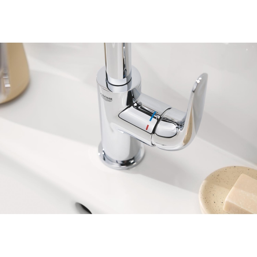 GROHE 24330001 - Miscelatore lavabo EUROSMART, misura L, cromo lucido