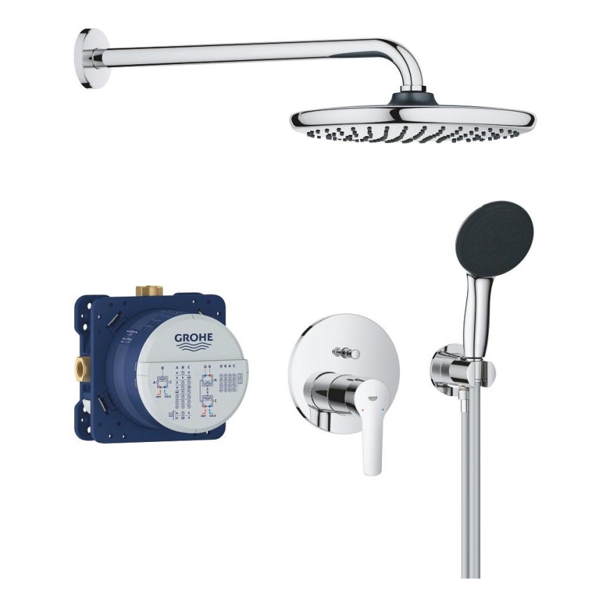 GROHE 25292000 - Sistema doccia da incasso Vitalio Start 250, finitura cromata