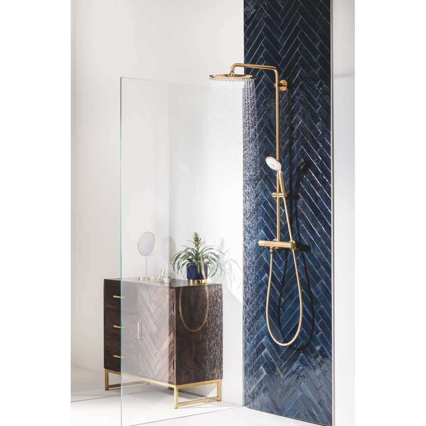 GROHE 26075GN0 - Sistema doccia EUPHORIA 310, 450 mm, finitura oro
