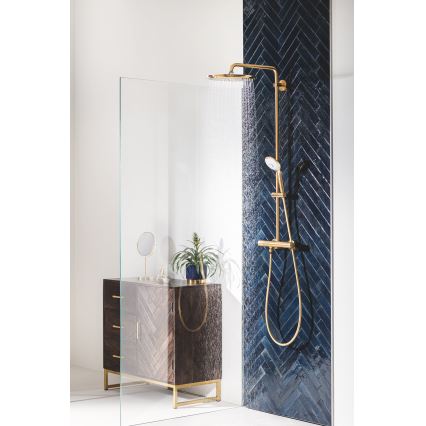 GROHE 26075GN0 - Sistema doccia EUPHORIA 310, 450 mm, finitura oro