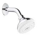 GROHE 26088001 - TEMPESTA 100 Soffione doccia da 100 mm, cromato lucido