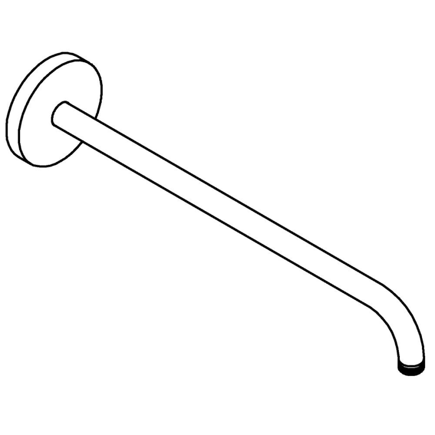 GROHE 26146000 - RAINSHOWER Braccio doccia 422 mm, cromato lucido