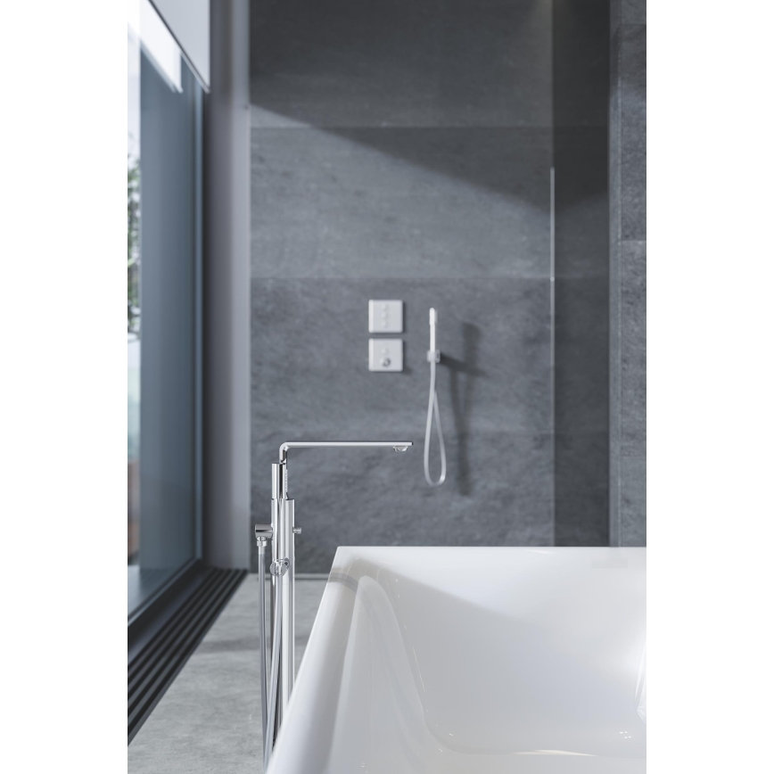 GROHE 26370000 - EUPHORIA CUBE Raccordo a gomito da parete DN 15, cromo lucido