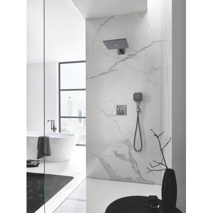 GROHE 26370AL0 - Attacco a parete EUPHORIA CUBE DN 15 grafite