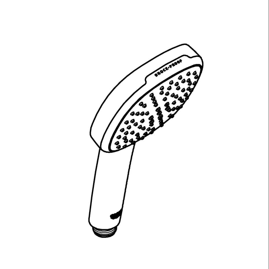 GROHE 263972431 - VITALIO COMFORT 110 Doccetta 162 × 110 mm Nero