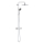GROHE 26403002 - Sistema doccia VITALIO JOY 260 450 mm cromo lucido