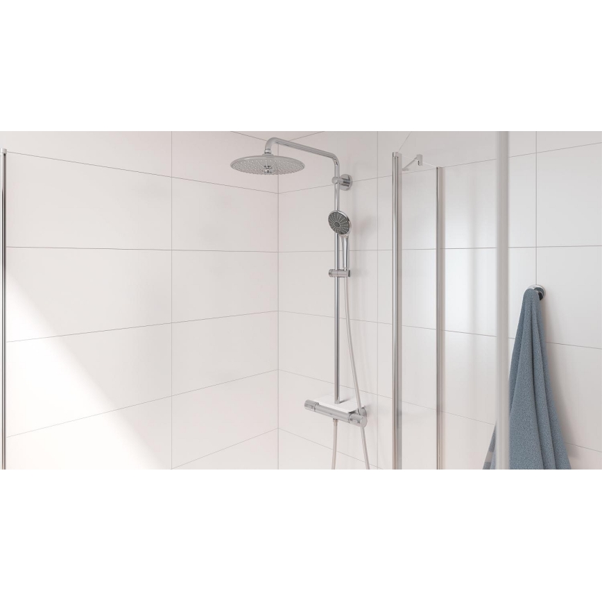 GROHE 26403002 - Sistema doccia VITALIO JOY 260 450 mm cromo lucido