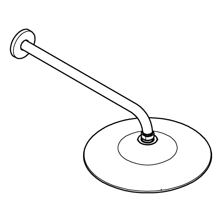 GROHE 26459000 - EUPHORIA 260 Soffione doccia, 380 mm, cromo lucido