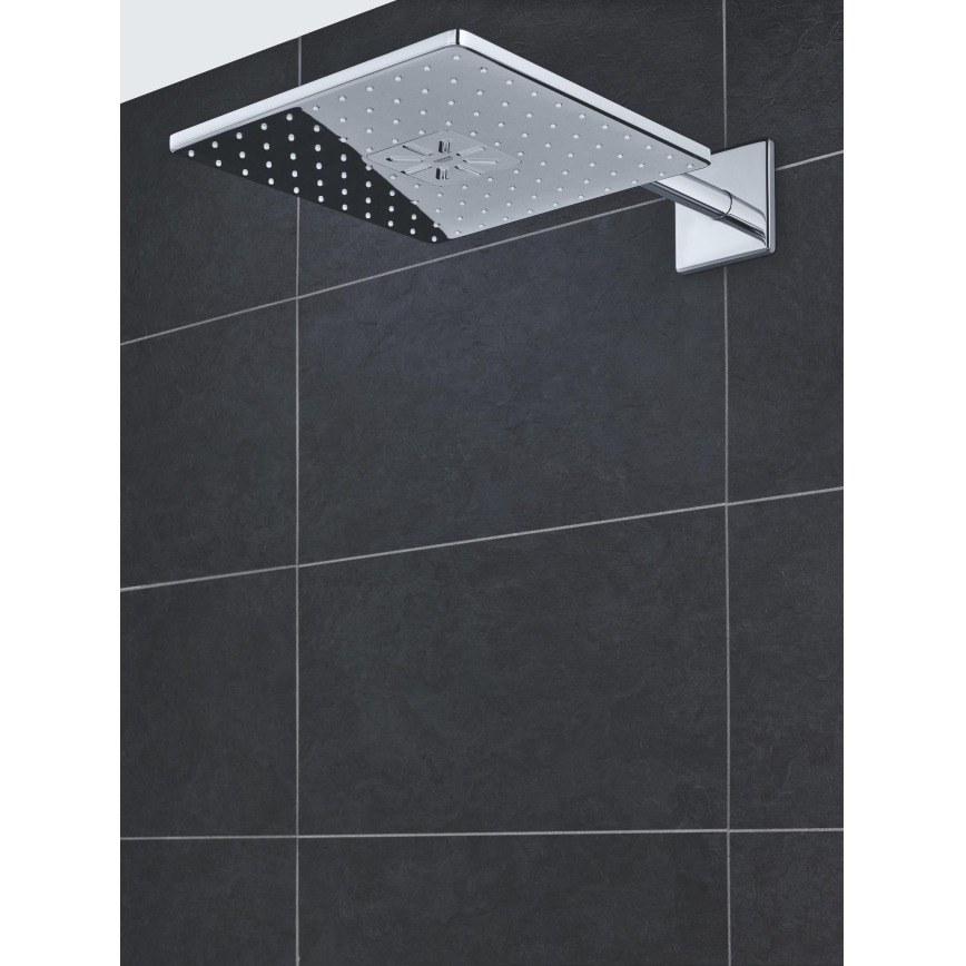 GROHE 26479000 - Soffione doccia RAINSHOWER SMARTACTIVE 310 CUBE cromo lucido