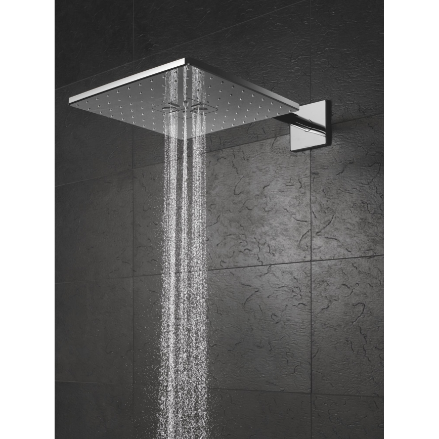 GROHE 26479000 - Soffione doccia RAINSHOWER SMARTACTIVE 310 CUBE cromo lucido