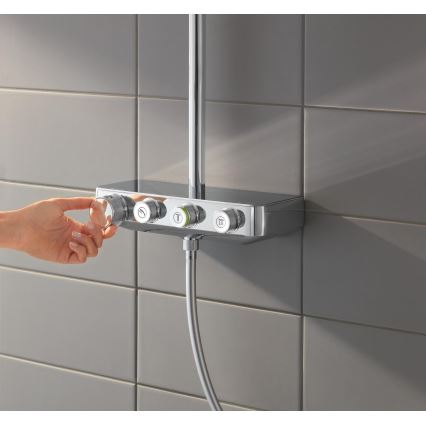GROHE 26508000 - Sistema doccia EUPHORIA SMARTCONTROL 310 CUBE, cromo lucido