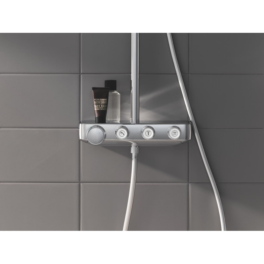 GROHE 26508000 - Sistema doccia EUPHORIA SMARTCONTROL 310 CUBE, cromo lucido