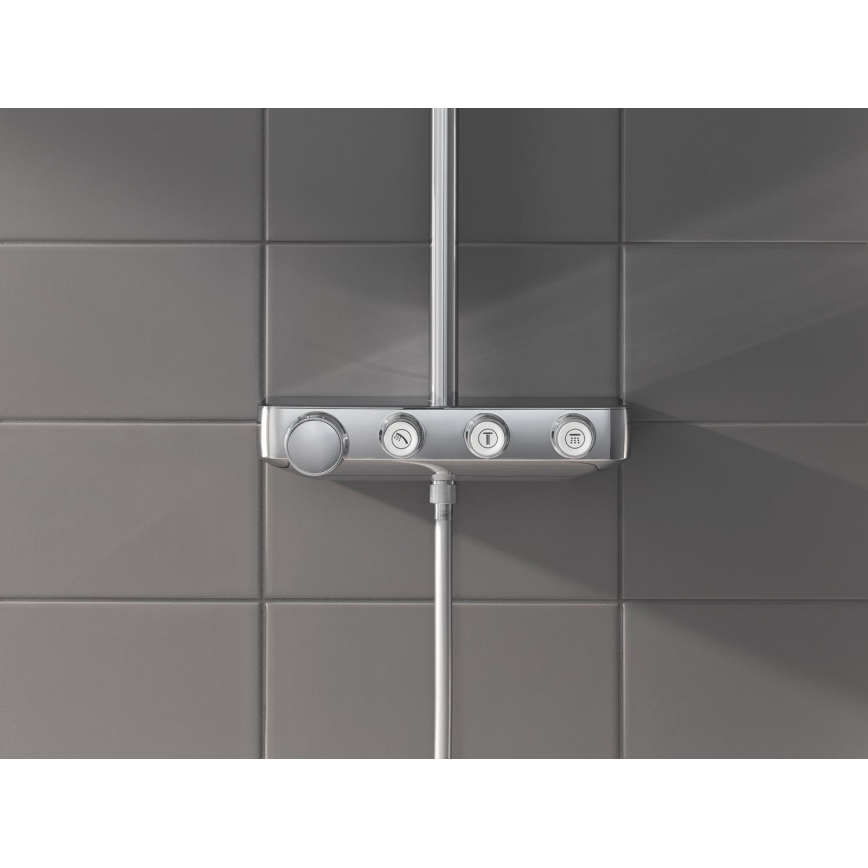 GROHE 26508000 - Sistema doccia EUPHORIA SMARTCONTROL 310 CUBE, cromo lucido