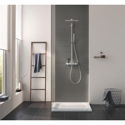GROHE 26508000 - Sistema doccia EUPHORIA SMARTCONTROL 310 CUBE, cromo lucido