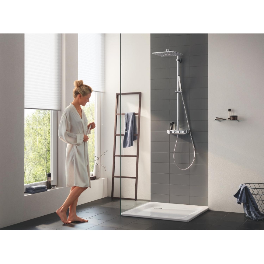 GROHE 26508000 - Sistema doccia EUPHORIA SMARTCONTROL 310 CUBE, cromo lucido