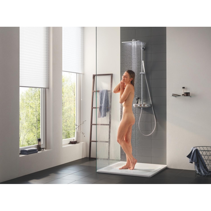 GROHE 26508000 - Sistema doccia EUPHORIA SMARTCONTROL 310 CUBE, cromo lucido