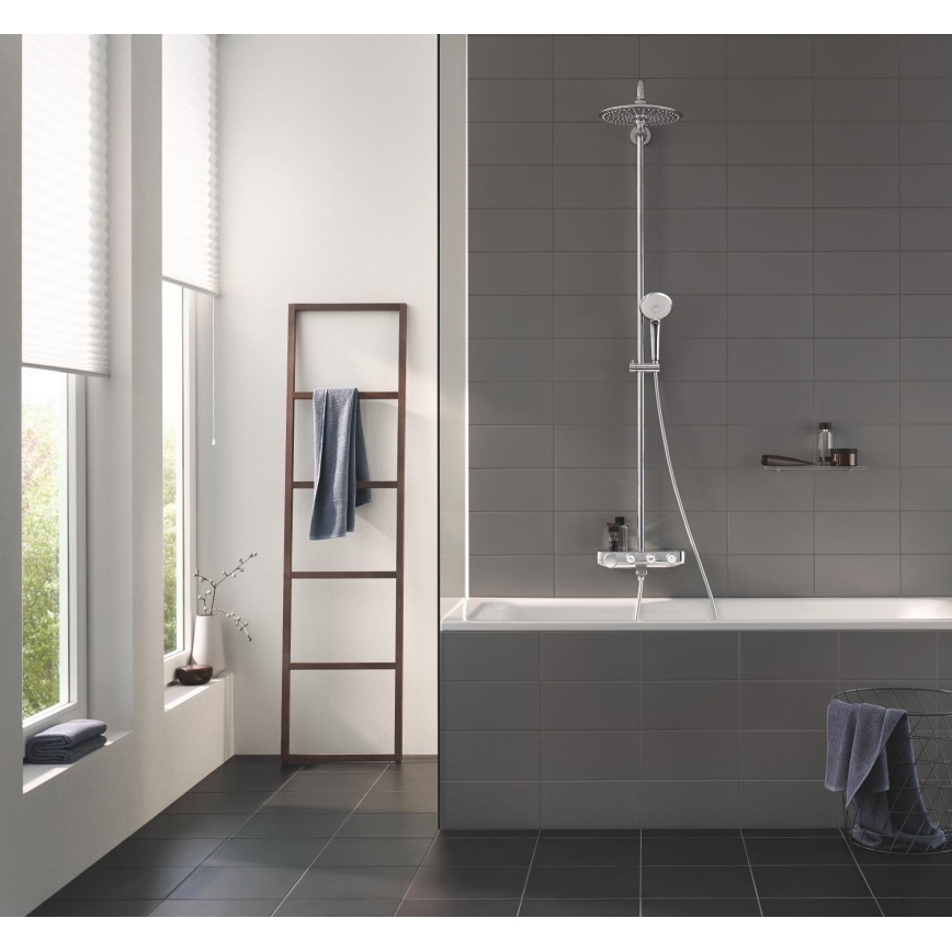 GROHE 26510000 - EUPHORIA SMARTCONTROL Sistema doccia 450 mm, cromo lucido