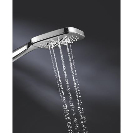 GROHE 26550000 - RAINSHOWER SMARTACTIVE 130 CUBE Doccia a mano, cromata lucida