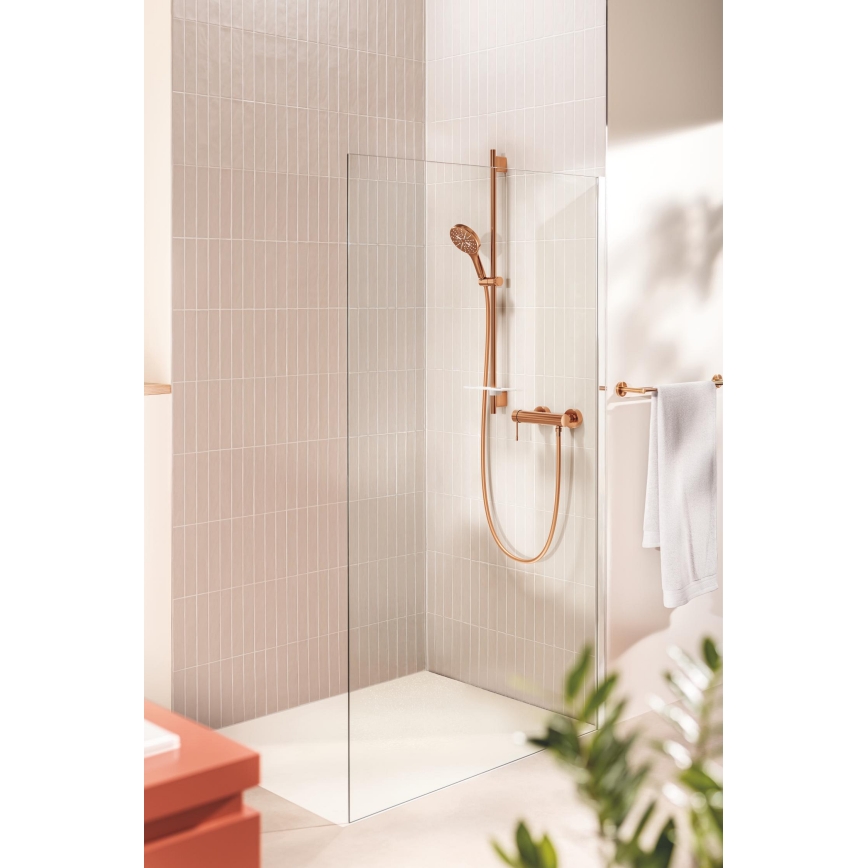 GROHE 26574DL0 - RAINSHOWER SMARTACTIVE Doccia mano 130 mm, rame