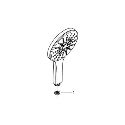 GROHE 26574GN0 - RAINSHOWER SMARTACTIVE 130 Doccetta, Oro