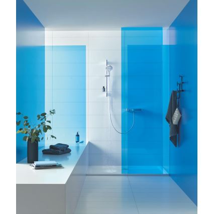 GROHE 26575000 - RAINSHOWER SMARTACTIVE 130 Set doccia 600 mm, cromo lucido