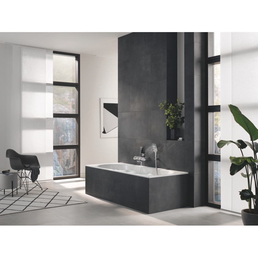 GROHE 26582000 - Doccetta RAINSHOWER SMARTACTIVE 130 CUBE cromata lucida