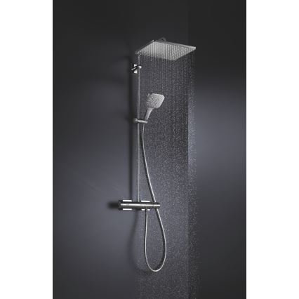 GROHE 26582000 - Doccetta RAINSHOWER SMARTACTIVE 130 CUBE cromata lucida