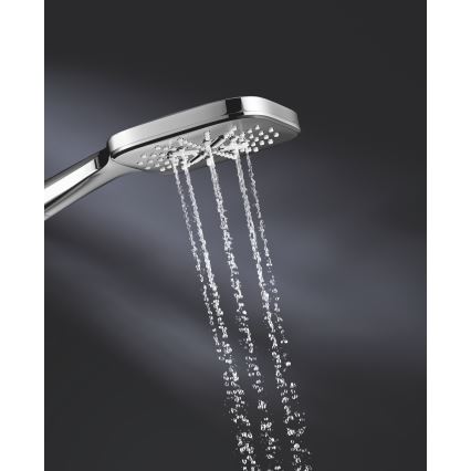GROHE 26582000 - Doccetta RAINSHOWER SMARTACTIVE 130 CUBE cromata lucida