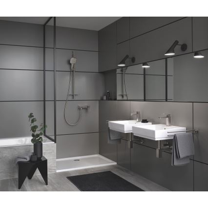 GROHE 26582DC0 - Doccetta RAINSHOWER SMARTACTIVE 130 CUBE in acciaio inox
