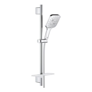 GROHE 26584000 - RAINSHOWER SMARTACTIVE 130 CUBE Set doccia 600 mm, cromato