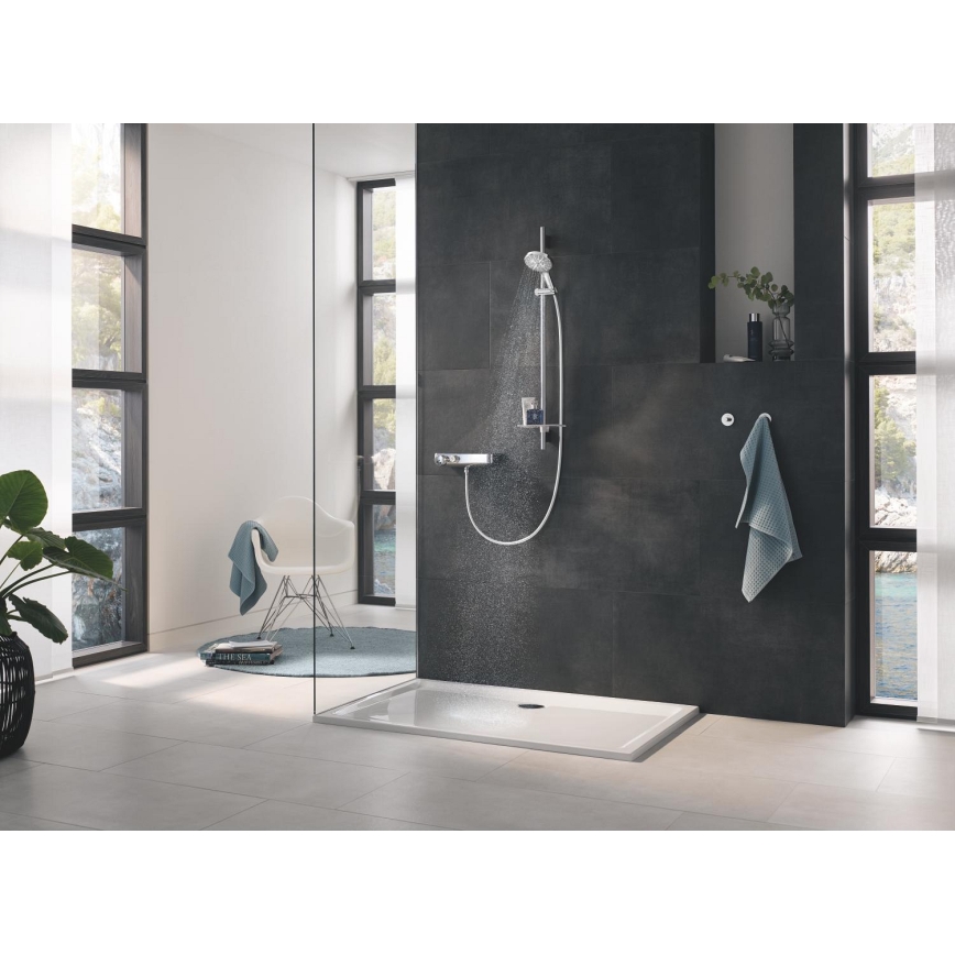 GROHE 26603000 - Asta doccia RAINSHOWER SMARTACTIVE 900 mm cromo lucido