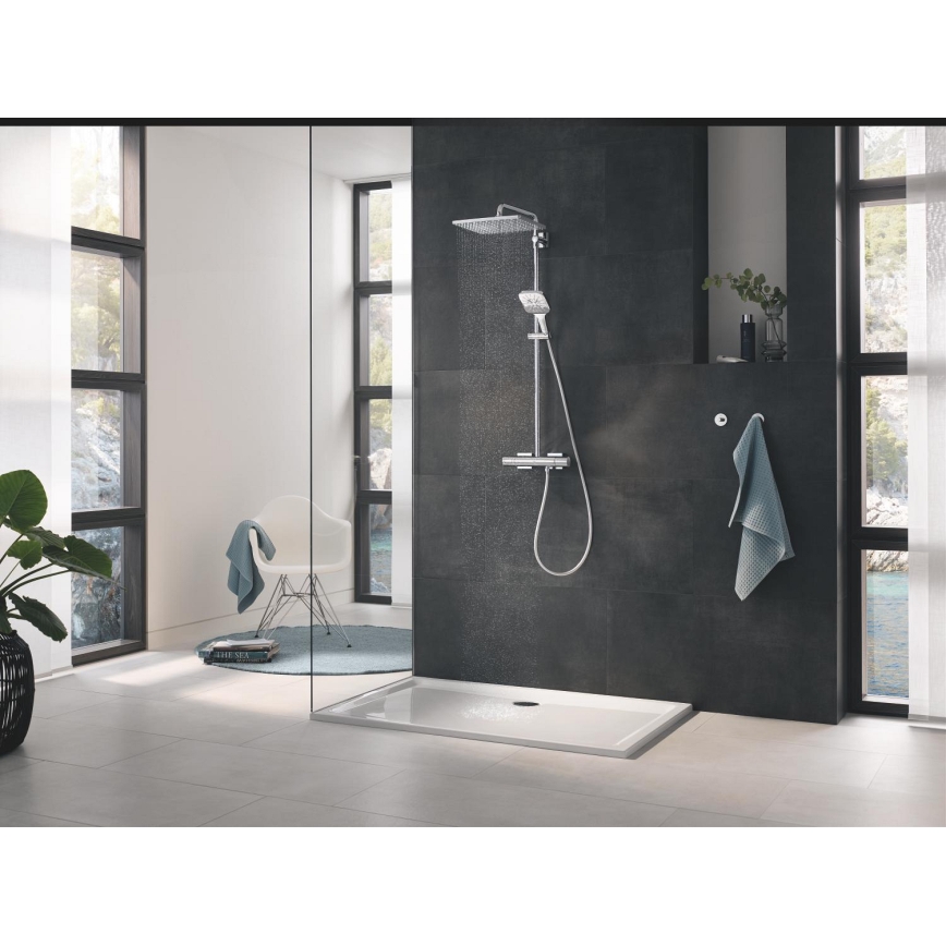 GROHE 26649000 - Sistema doccia RAINSHOWER SMARTACTIVE 310 × 310 mm finitura cromata