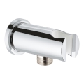 GROHE 26658000 - Attacco a parete con supporto doccia integrato Ø 48 mm cromato