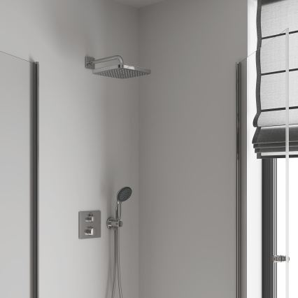 GROHE 26695000 - Soffione doccia VITALIO COMFORT 250 × 250 mm cromo lucido