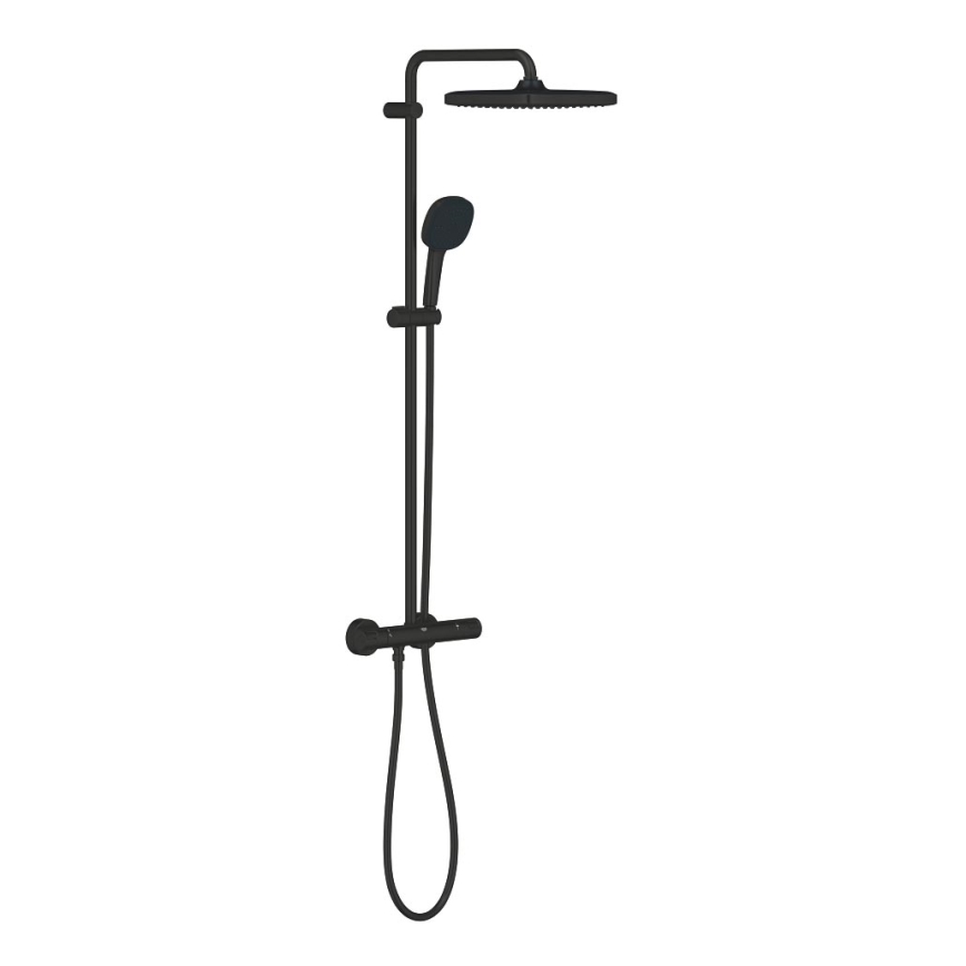 GROHE 266962431 - Sistema doccia VITALIO COMFORT 250, 250 × 250 mm, nero