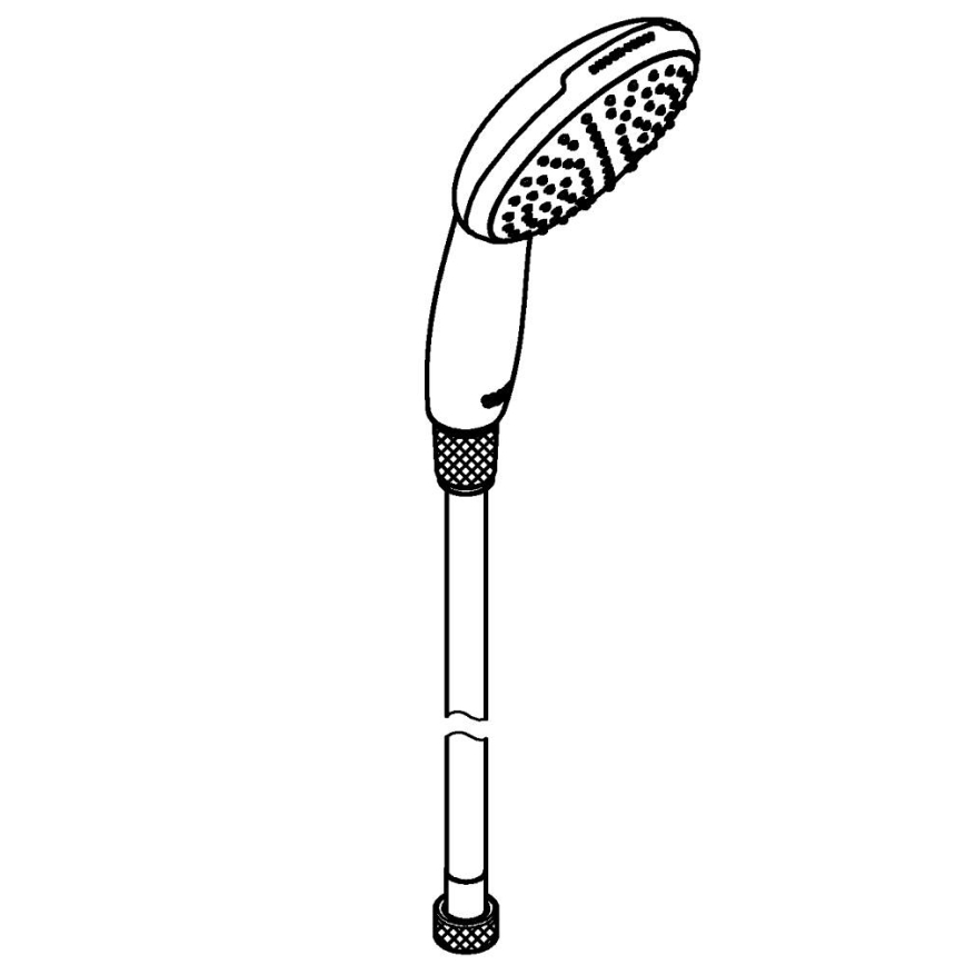 GROHE 26720001 - Doccetta VITALIO START 110 1500 mm cromo lucido