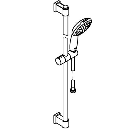 GROHE 26953001 - Set doccia VITALIO START 110 900 mm cromo lucido