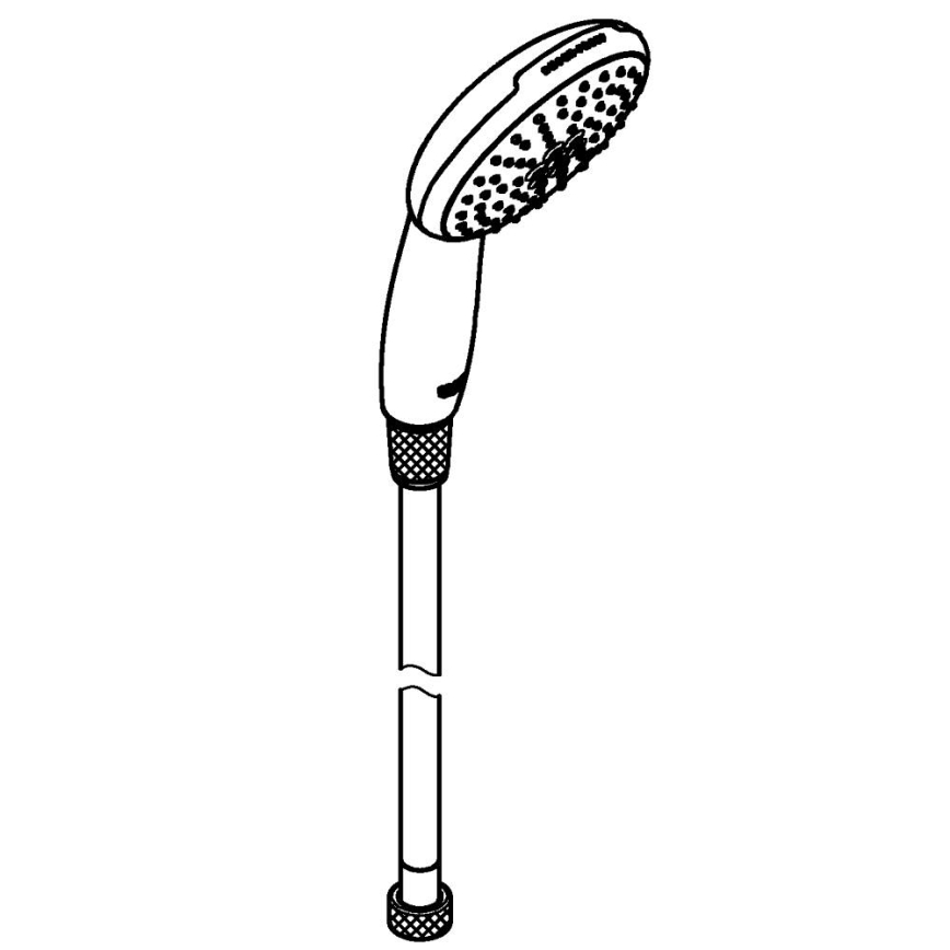 GROHE 2696010E - Doccetta VITALIO START 110, 110 mm, finitura cromo lucido