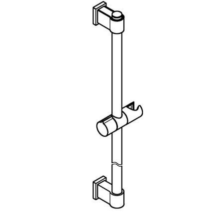 GROHE 26961001 - Asta doccia VITALIO UNIVERSAL 900 mm, cromo lucido