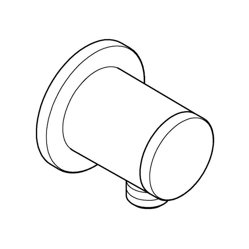 GROHE 26963001 - Gomito da parete VITALIO UNIVERSAL 12” cromo lucido